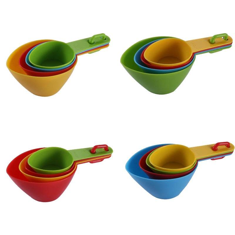 Baking Tool Plastic Plastic Measuring Spoon Measuring Cup Set - Mubimart