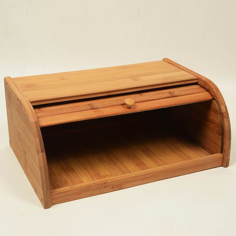 Bamboo Bread Box - Mubimart