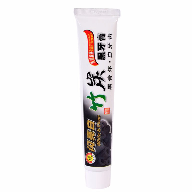 Bamboo Charcoal Toothpaste Whitening Black Toothpaste Charcoal Toothpaste Oral Hygiene Toothpaste - Mubimart -  