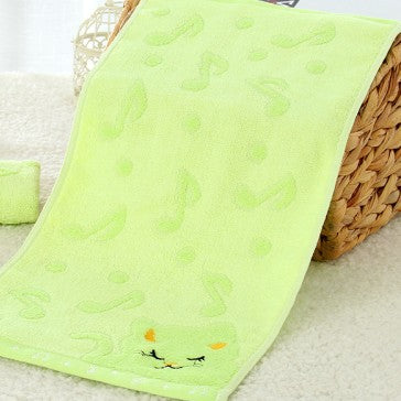 Bamboo Fiber Kitten Face Bath Towels - Mubimart -  