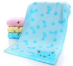 Bamboo Fiber Kitten Face Bath Towels - Mubimart -  