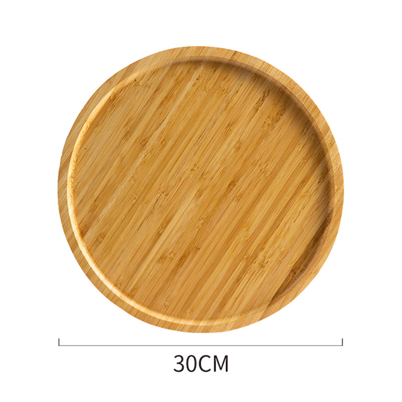 Bamboo Tray Wooden Tray Tea Cup Barbecue Tray - Mubimart -  