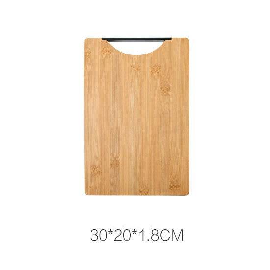 Bamboo Wood Cutting Board Household Chopping Board Cutting Fruit Chopping Board - Mubimart