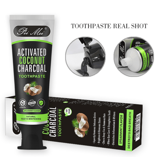 Bamboo charcoal toothpaste - Mubimart
