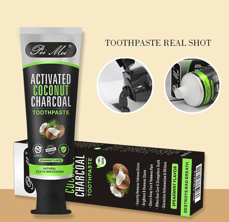 Bamboo charcoal toothpaste - Mubimart
