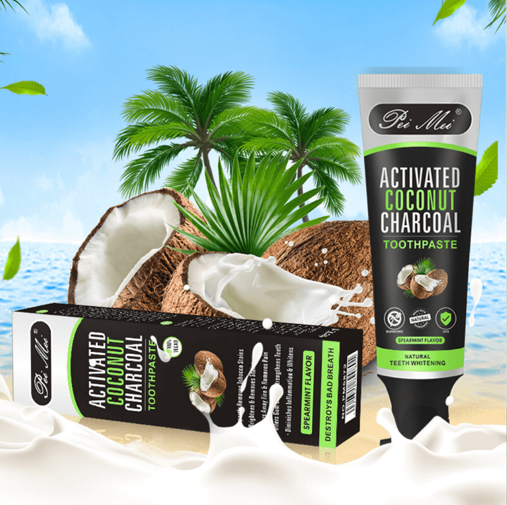 Bamboo charcoal toothpaste - Mubimart