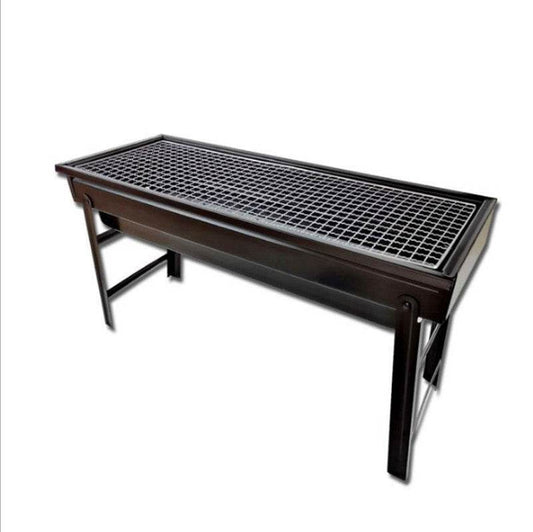 Barbecue Large Outdoor Barbecue Portable Charcoal Grill BBQ Barbecue Folding Barbecue Grill - Mubimart