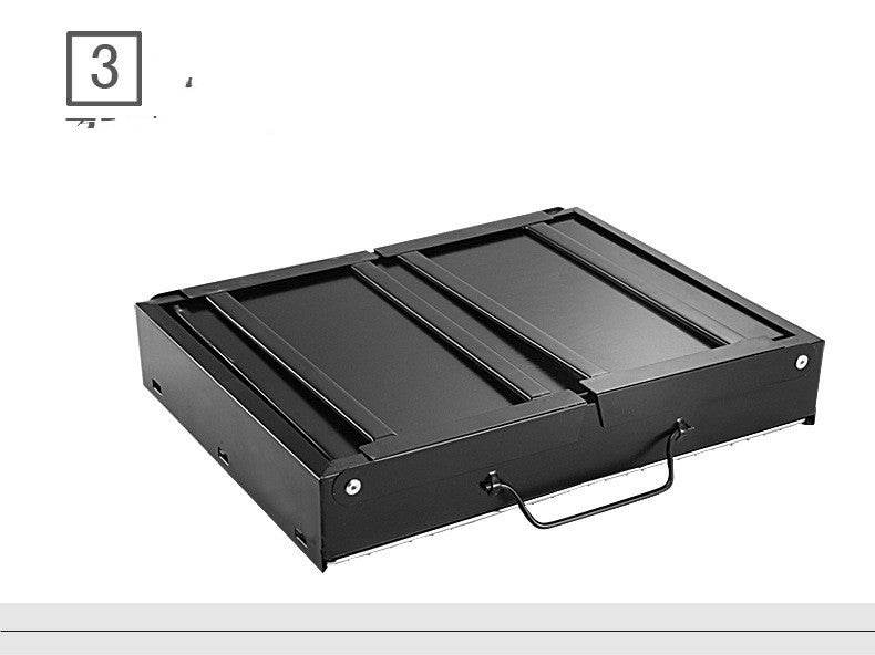 Barbecue Large Outdoor Barbecue Portable Charcoal Grill BBQ Barbecue Folding Barbecue Grill - Mubimart