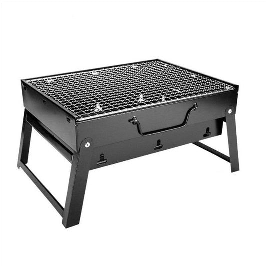 Barbecue Large Outdoor Barbecue Portable Charcoal Grill BBQ Barbecue Folding Barbecue Grill - Mubimart