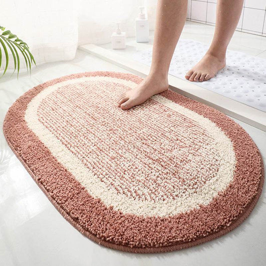 Bathroom Absorbent Non-slip Floor Mat - Mubimart