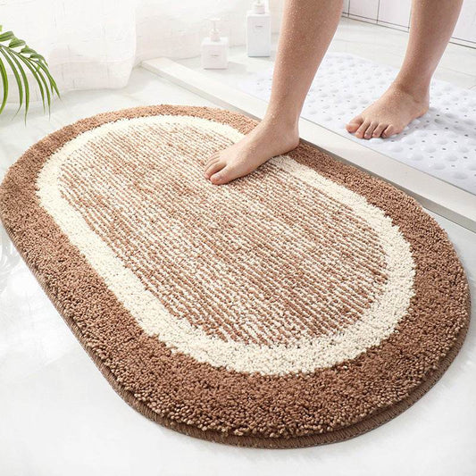 Bathroom Absorbent Non-slip Floor Mat - Mubimart