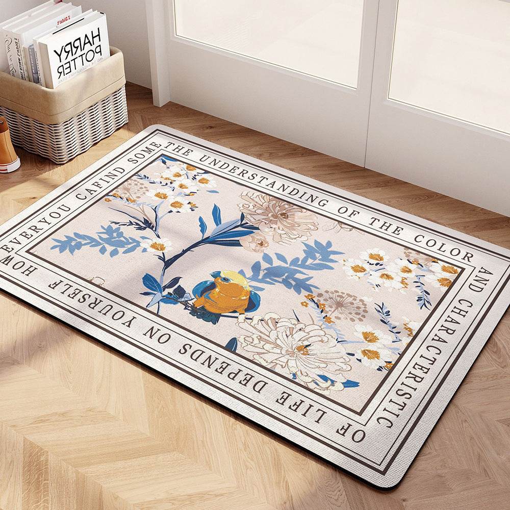 Bathroom Bathroom Diatomite Non-slip Absorbent Floor Mat - Mubimart