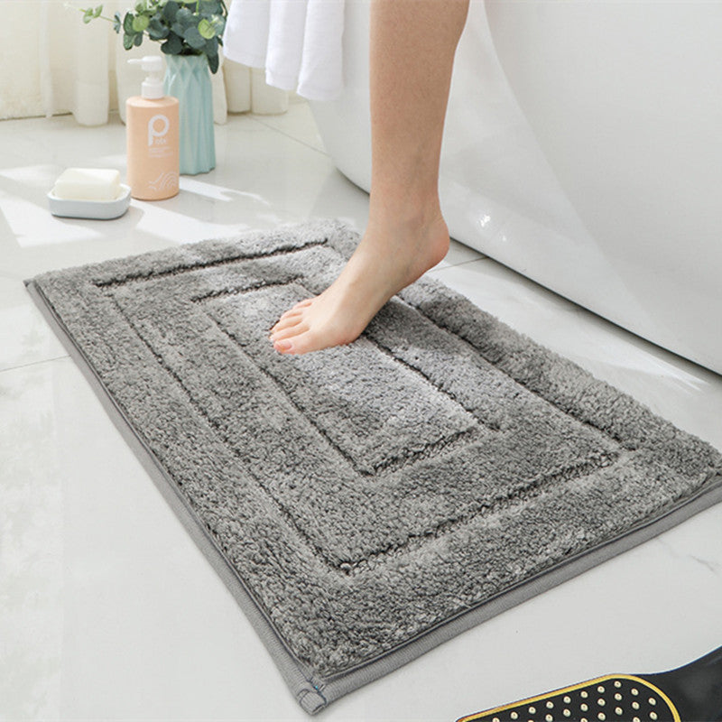 Bathroom Entrance Absorbent Floor Mat - Mubimart - Bathroom mat 