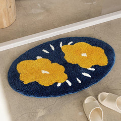 Bathroom Entrance Door Mat Blanket Bathroom Absorbent Floor Mat - Mubimart -  