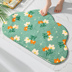 Bathroom Floor Mat Toilet Non-slip Bathroom - Mubimart -  