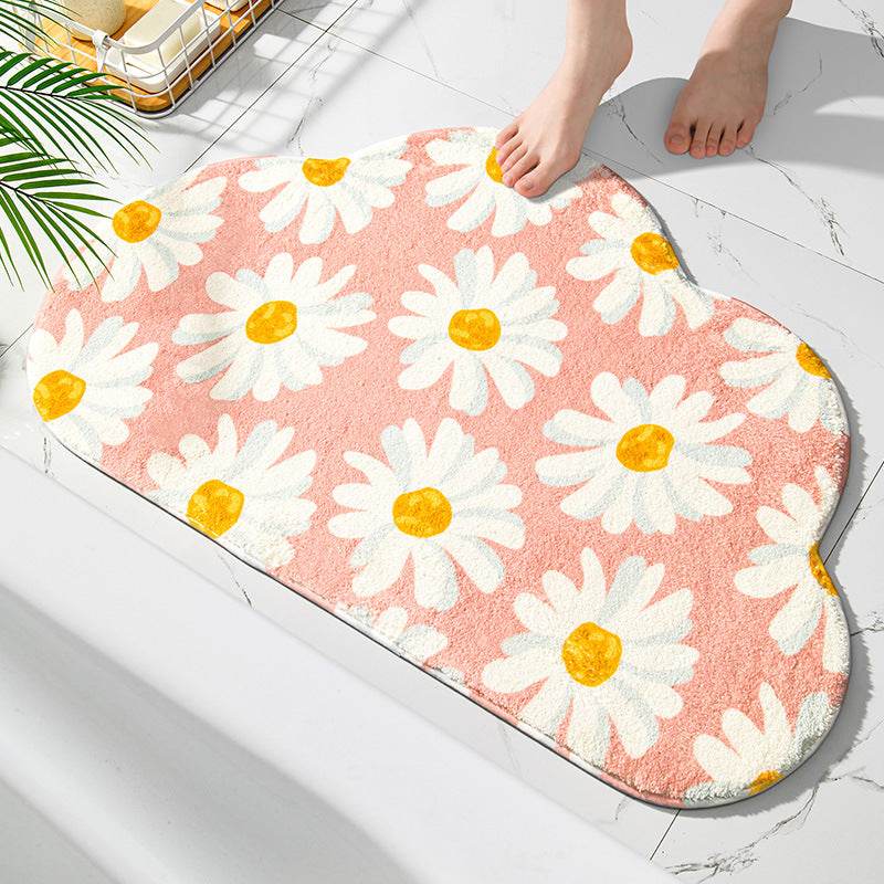 Bathroom Floor Mat Toilet Non-slip Bathroom - Mubimart