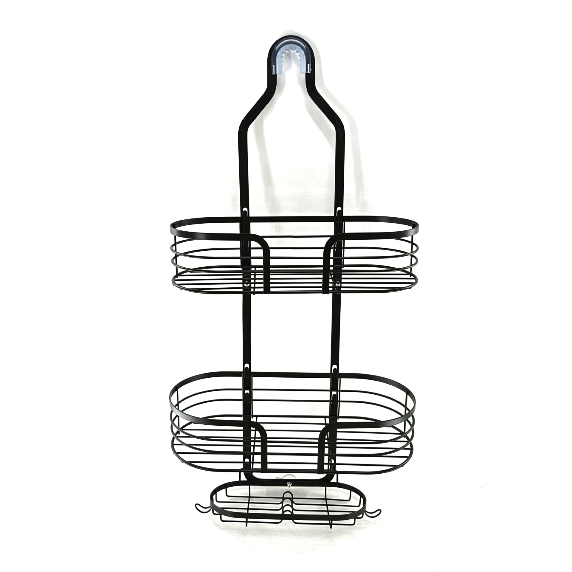 Bathroom In-wall Shower Shelf Toilet Free Installation 3-layer Hanging Basket - Mubimart -  