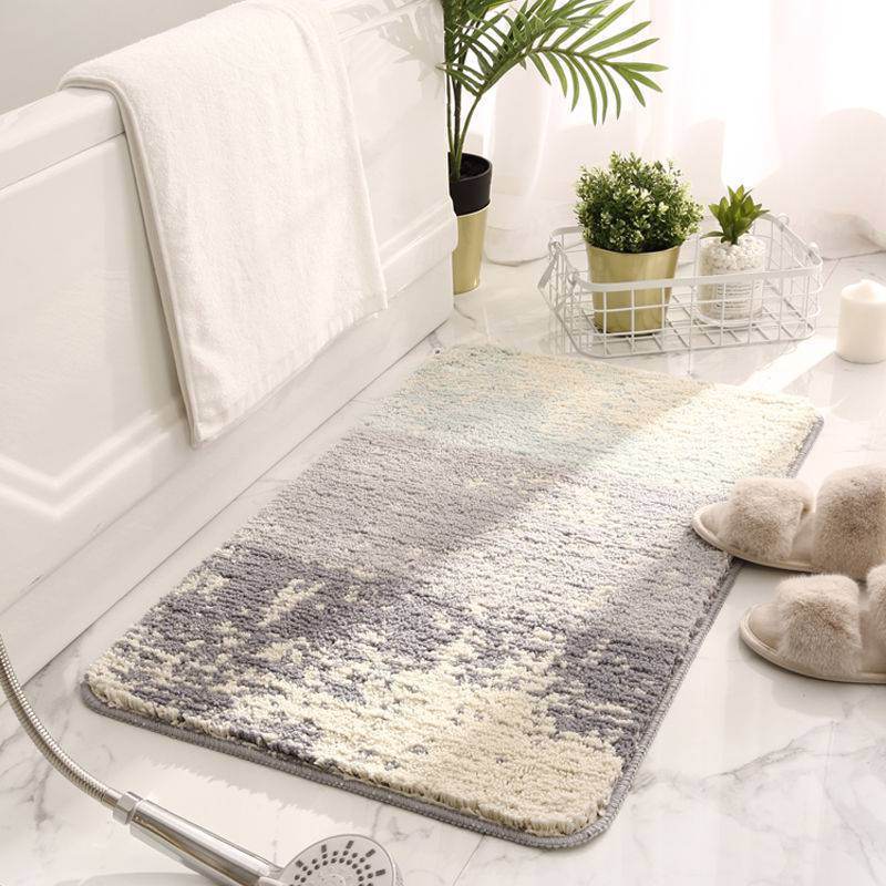 Bathroom Mat Super Absorbent Non-slip Bathroom Carpet - Mubimart