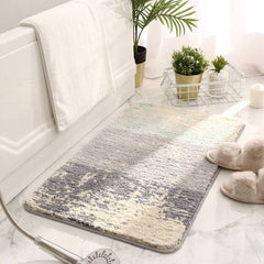 Bathroom Mat Super Absorbent Non-slip Bathroom Carpet - Mubimart -  