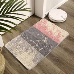 Bathroom Mat Super Absorbent Non-slip Bathroom Carpet - Mubimart -  