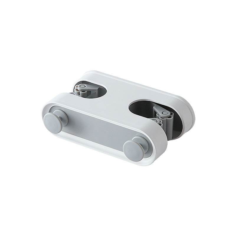 Bathroom Mop Clip Double-button Mop Hook - Mubimart