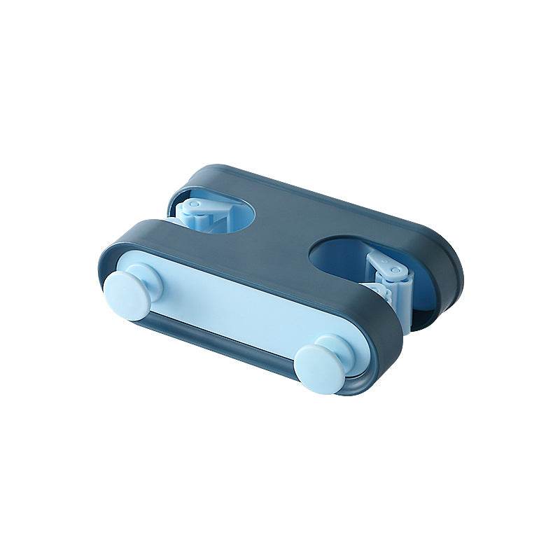 Bathroom Mop Clip Double-button Mop Hook - Mubimart