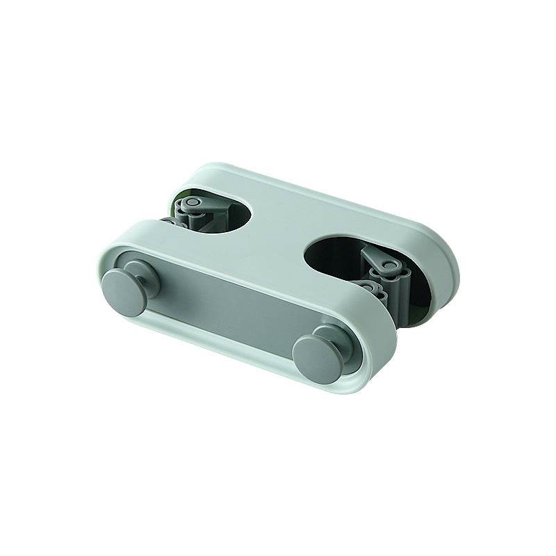 Bathroom Mop Clip Double-button Mop Hook - Mubimart