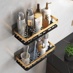 Bathroom Shelf Free Punch Bathroom Toilet Wash - Mubimart -  