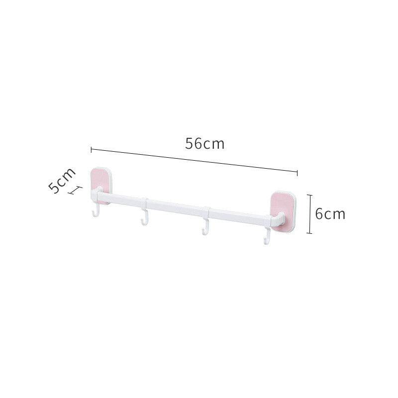 Bathroom Slippers Shelf Wall-mounted Non-perforated Shelf - Mubimart