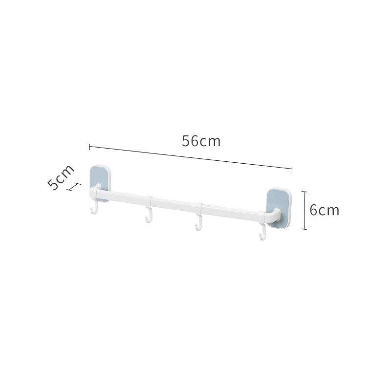 Bathroom Slippers Shelf Wall-mounted Non-perforated Shelf - Mubimart