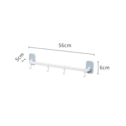Bathroom Slippers Shelf Wall-mounted Non-perforated Shelf - Mubimart