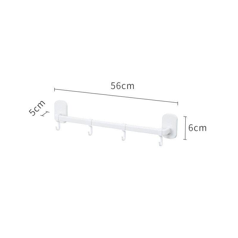 Bathroom Slippers Shelf Wall-mounted Non-perforated Shelf - Mubimart