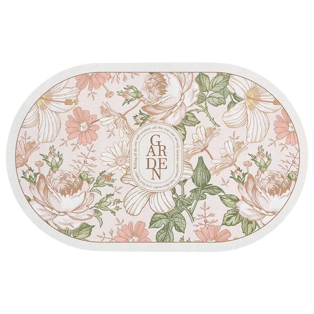 Bathroom Thickened Absorbent Floor Mat - Mubimart