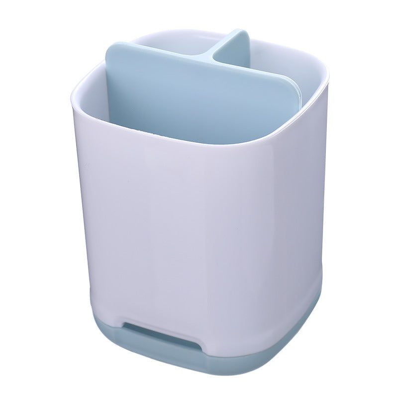 Bathroom Toothpaste Storage Compartment Cosmetics Shelf - Mubimart -  