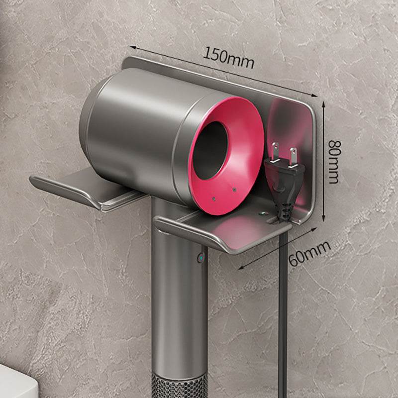 Bathroom Wall Hanging Hair Dryer Shelf - Mubimart