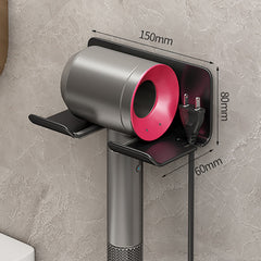 Bathroom Wall Hanging Hair Dryer Shelf - Mubimart -  