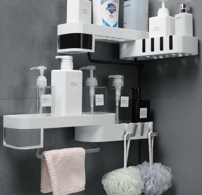 Bathroom corner shelf bathroom corner - Mubimart -  