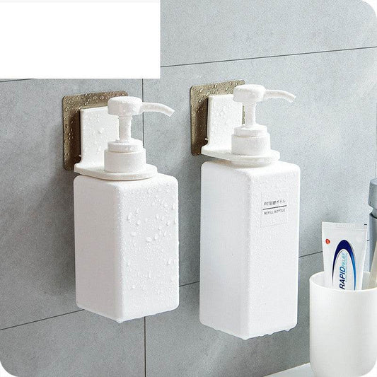 Bathroom shampoo shower gel bottle hanging shelf - Mubimart