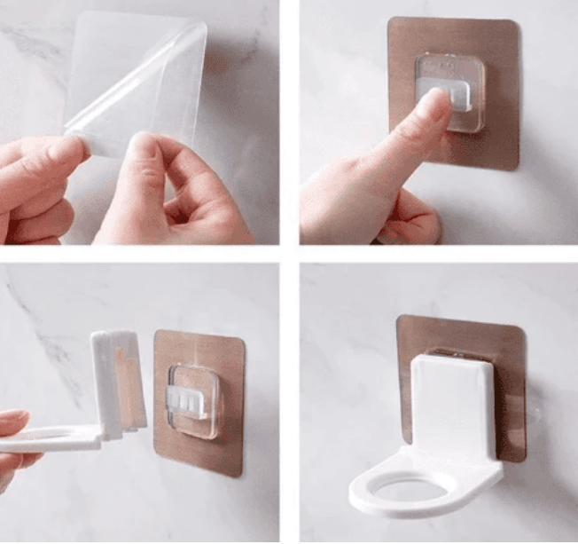 Bathroom shampoo shower gel bottle hanging shelf - Mubimart
