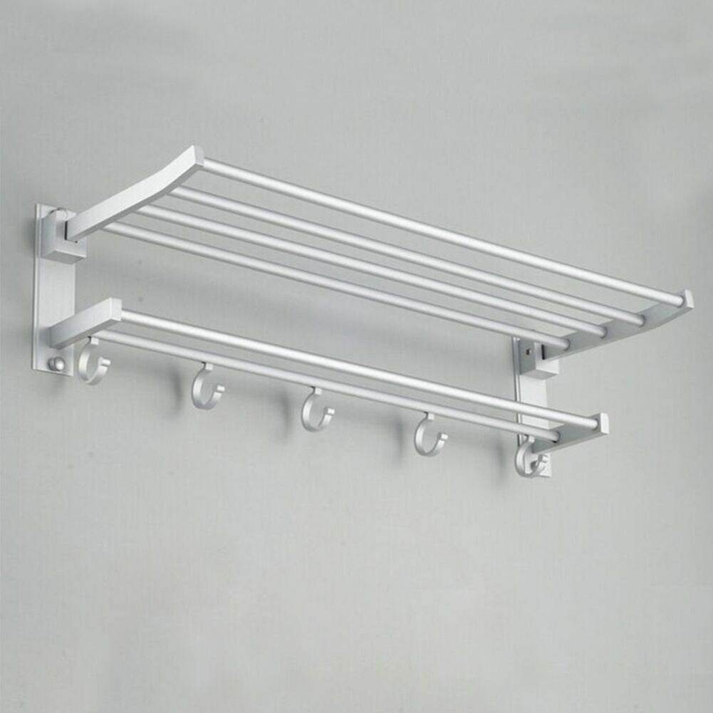 Bathroom shelf towel rack - Mubimart