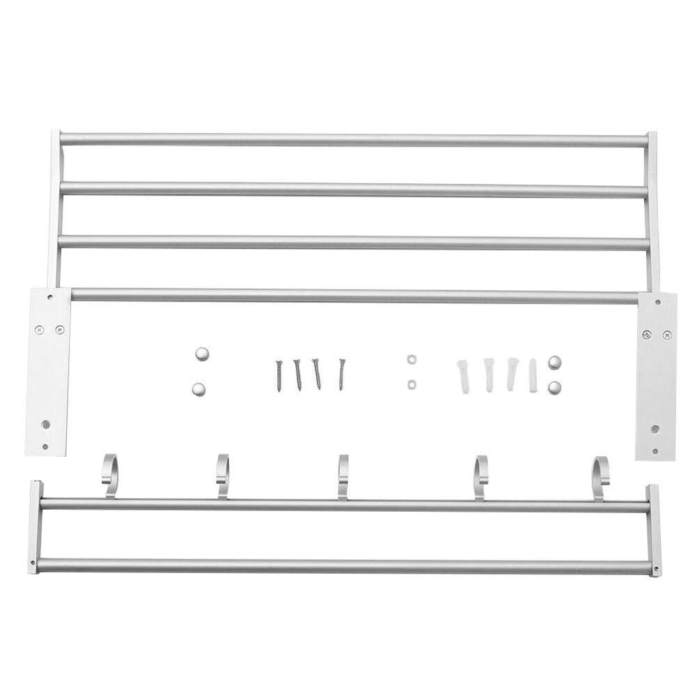Bathroom shelf towel rack - Mubimart
