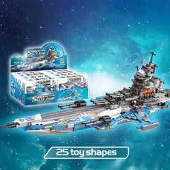 Battleship building block toy - Mubimart -  