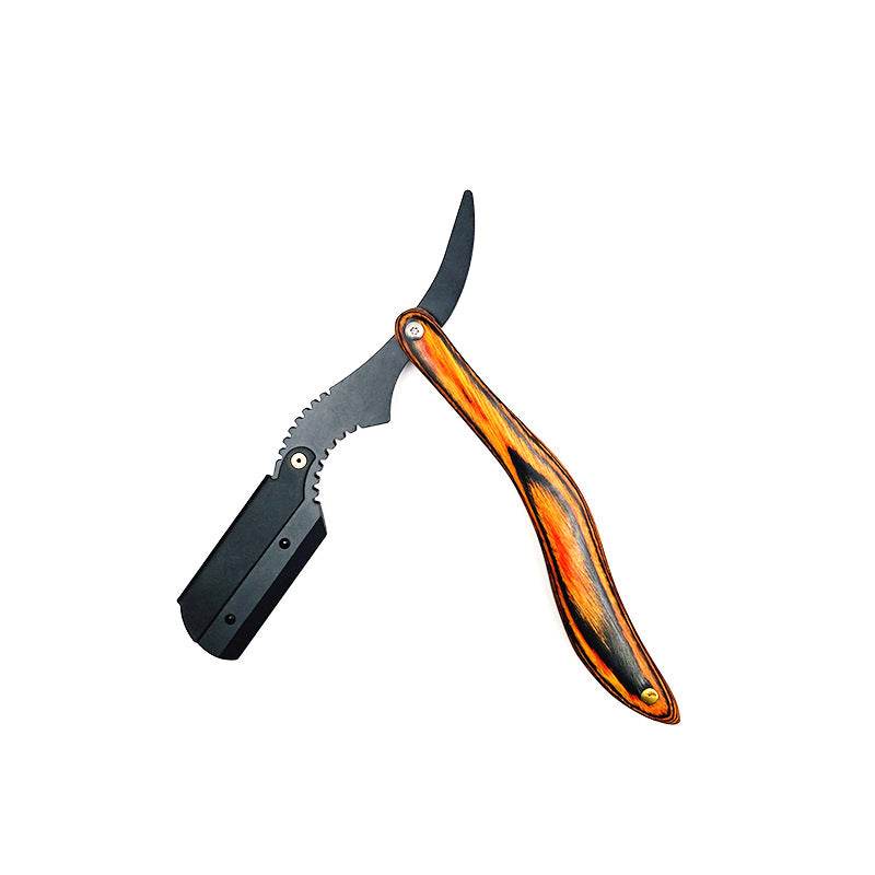 Beard folding manual eyebrow trimming haircut haircut shaving razor - Mubimart