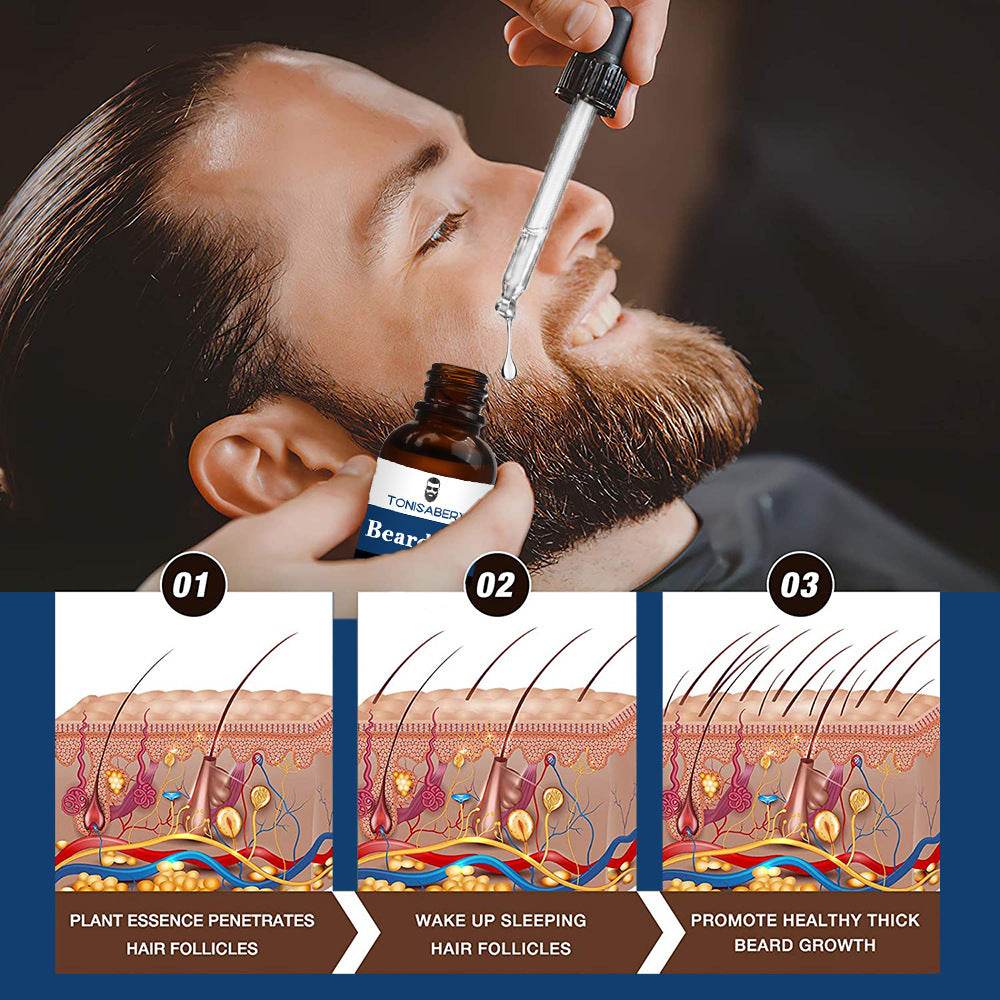 Beard oil for skin softening - Mubimart