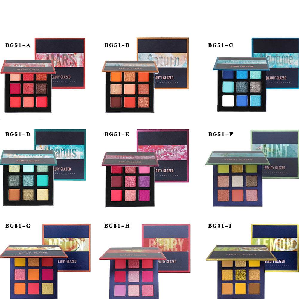 Beauty Glazed Eyeshadow Palette - Mubimart