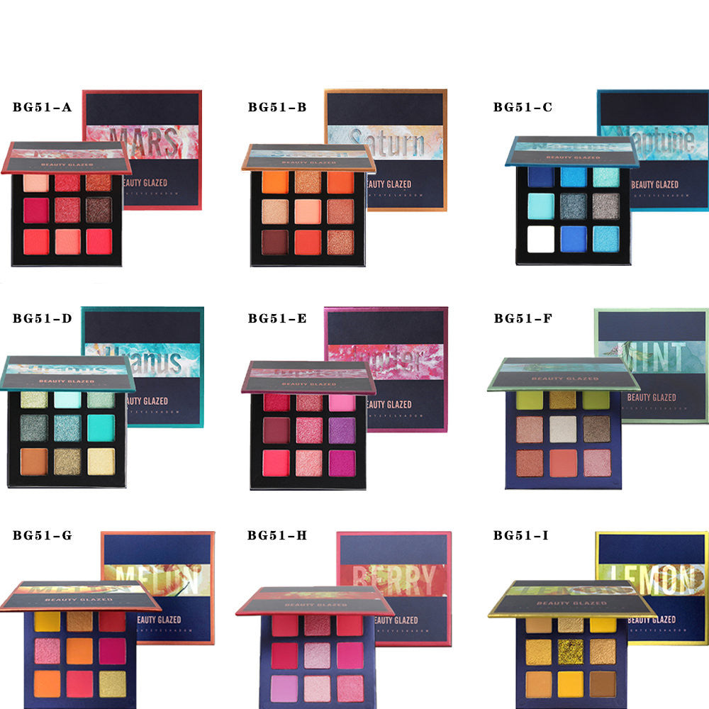 Beauty Glazed Eyeshadow Palette - Mubimart -  