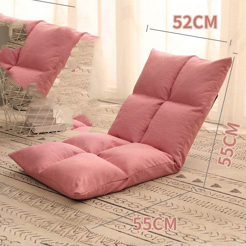 Bed Backrest Floor Small Sofa Folding Single Bay Window Computer Recliner - Mubimart