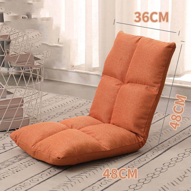Bed Backrest Floor Small Sofa Folding Single Bay Window Computer Recliner - Mubimart