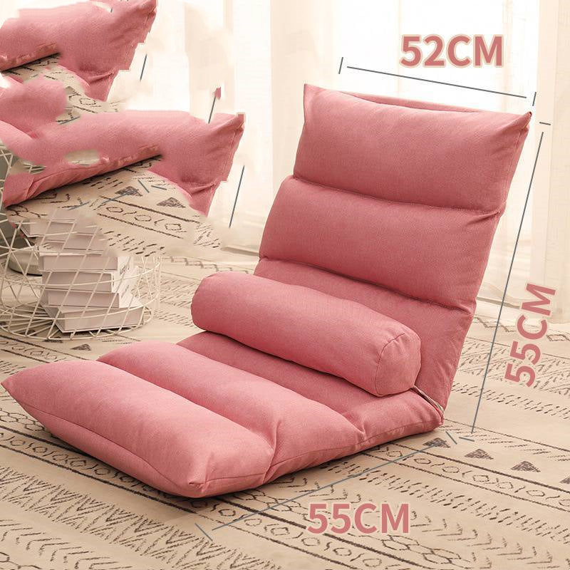 Bed Backrest Floor Small Sofa Folding Single Bay Window Computer Recliner - Mubimart -  