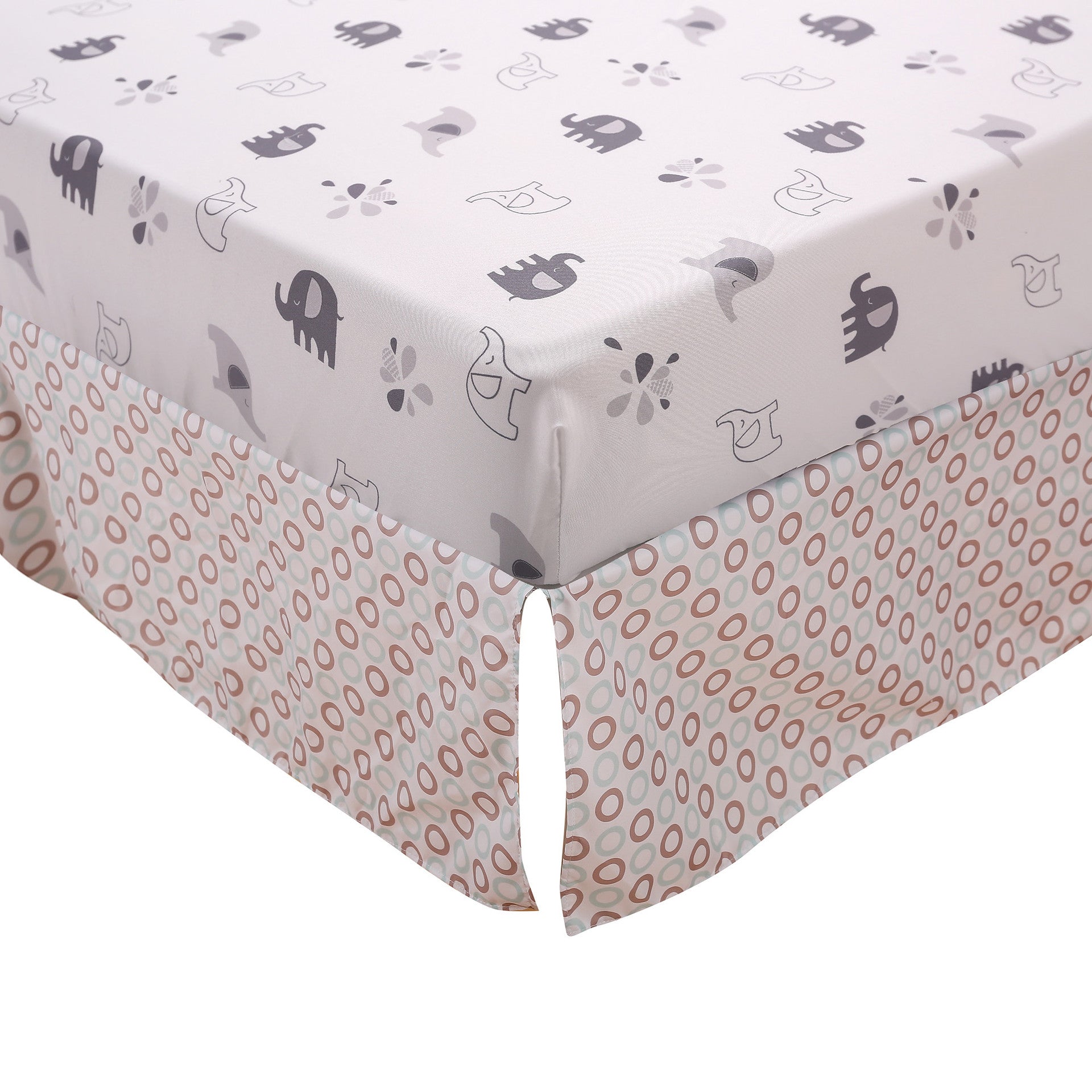 Bed Fence Fitted Sheet Bed Skirt - Mubimart -  